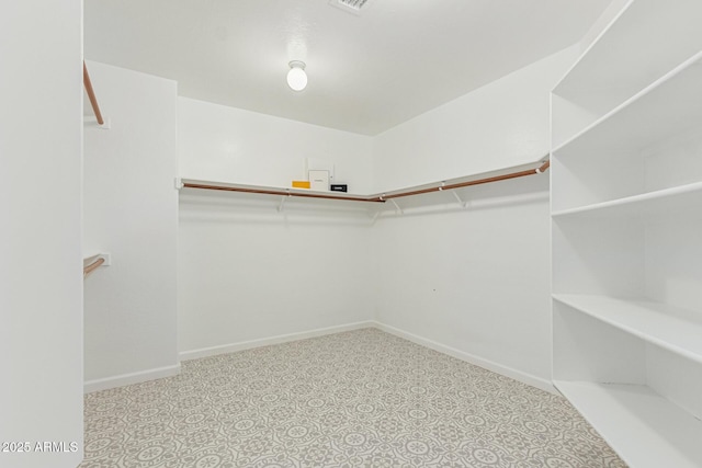 view of spacious closet