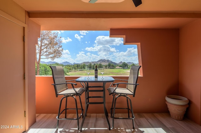 12212 N Paradise Village Pkwy S Unit 451, Phoenix, AZ 85032 - balcony with a mountain view