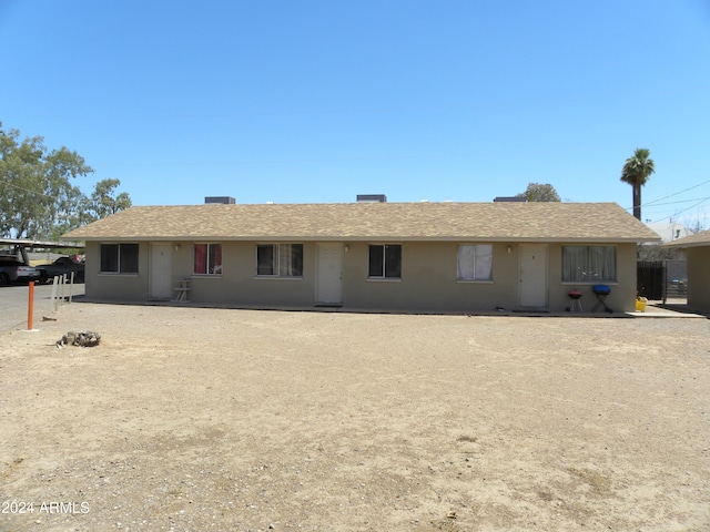 view of back of house