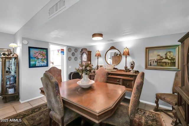 1924 W Belmont Ave, Phoenix, AZ 85021 - tiled dining area with visible vents and baseboards