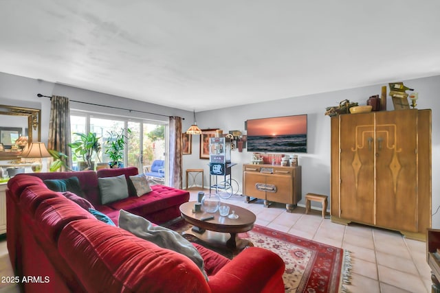 1924 W Belmont Ave, Phoenix, AZ 85021 - living room featuring light tile patterned floors