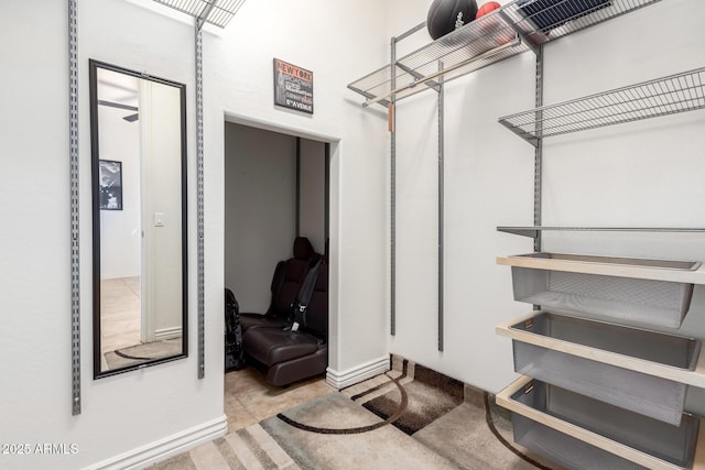 9753 E Suncrest Rd, Scottsdale, AZ 85262 - spacious closet featuring tile patterned flooring