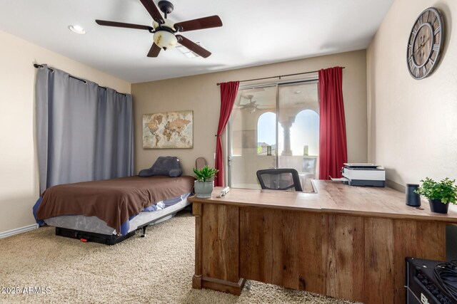 9753 E Suncrest Rd, Scottsdale, AZ 85262 - bedroom with carpet flooring