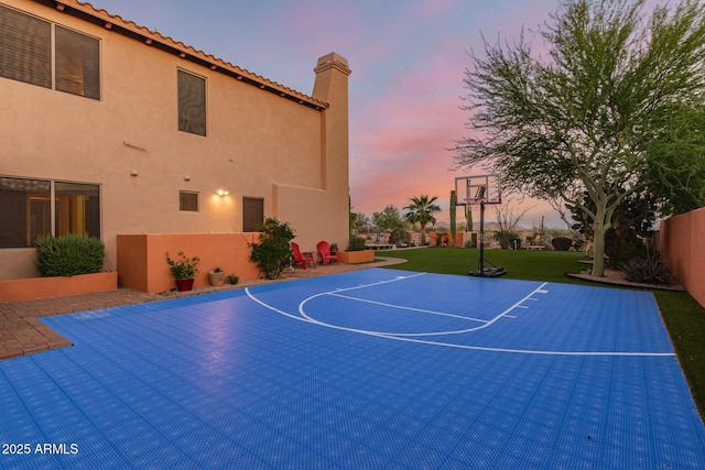 9753 E Suncrest Rd, Scottsdale, AZ 85262 - view of basketball court with basketball hoop