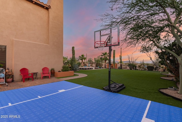 9753 E Suncrest Rd, Scottsdale, AZ 85262 - view of sport court with a yard