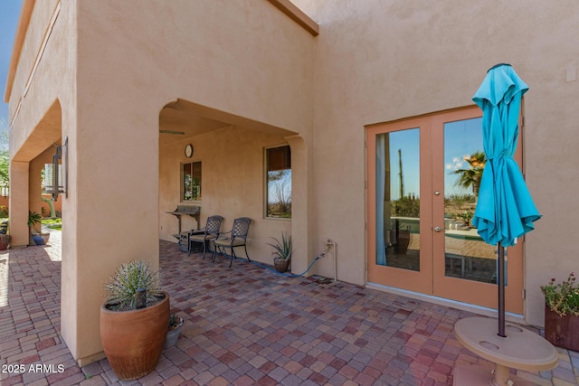 9753 E Suncrest Rd, Scottsdale, AZ 85262 - view of patio with french doors