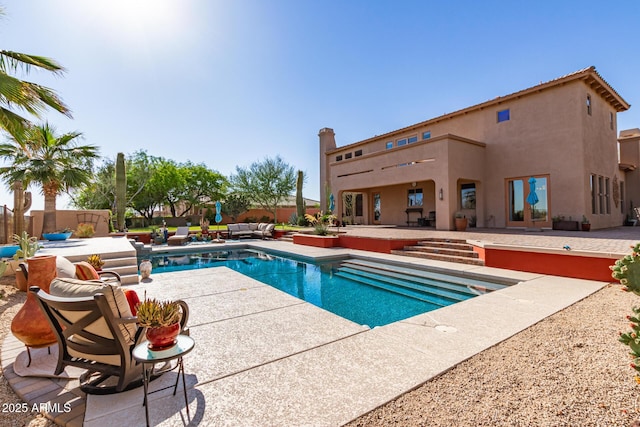 9753 E Suncrest Rd, Scottsdale, AZ 85262 - view of swimming pool with a patio area