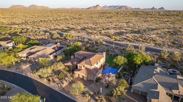 9753 E Suncrest Rd, Scottsdale, AZ 85262 - aerial view of a mountainous background and a desert landscape