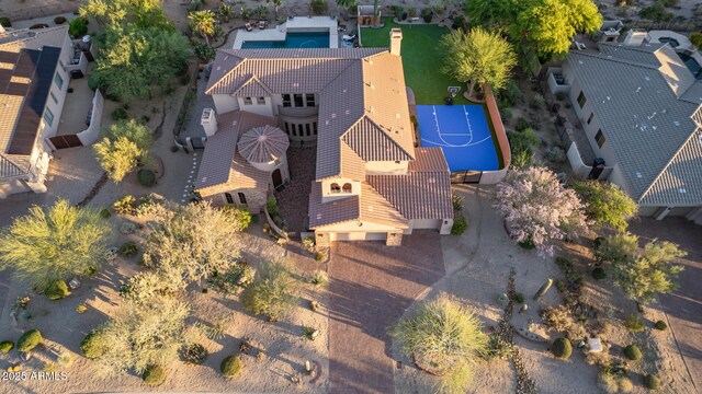 9753 E Suncrest Rd, Scottsdale, AZ 85262 - view from above of property