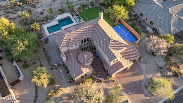 9753 E Suncrest Rd, Scottsdale, AZ 85262 - view of subject property with a pool