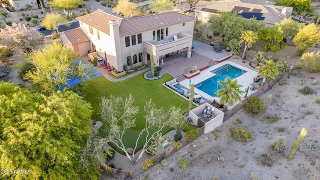 9753 E Suncrest Rd, Scottsdale, AZ 85262 - view of subject property with a pool