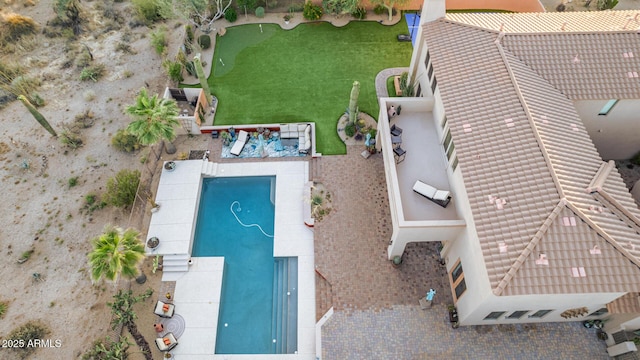 9753 E Suncrest Rd, Scottsdale, AZ 85262 - view of subject property with a pool