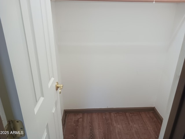 view of closet