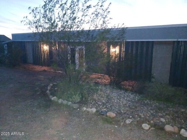view of side of home
