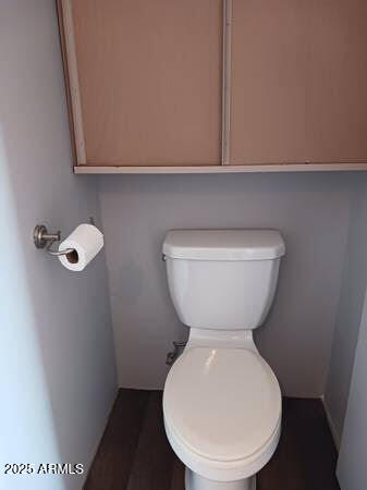 bathroom with toilet