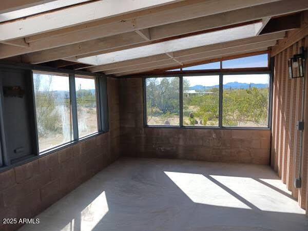 interior space featuring plenty of natural light