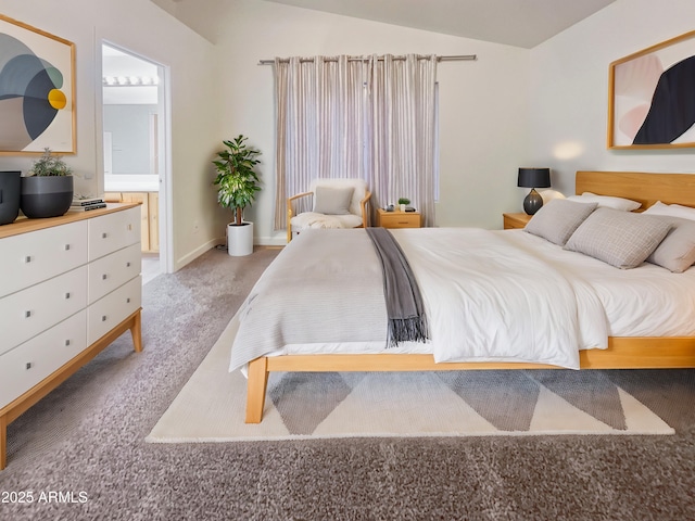13033 W Avalon Dr, Avondale, AZ 85392 - carpeted bedroom with ensuite bath and vaulted ceiling