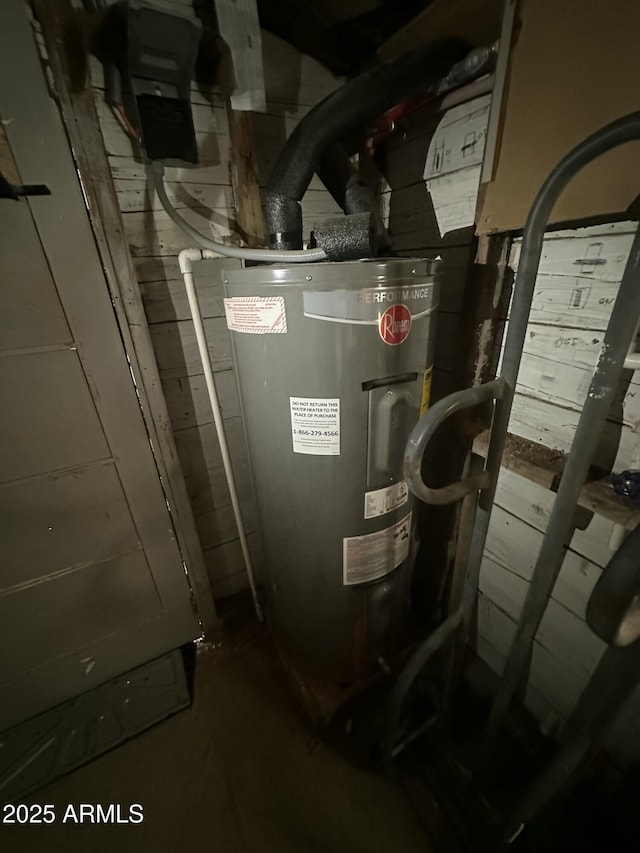 utilities with electric water heater