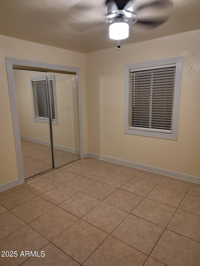 126 N 9th Ave, Phoenix, AZ 85007 - unfurnished bedroom with a closet and ceiling fan