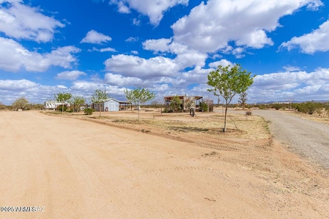 view of road