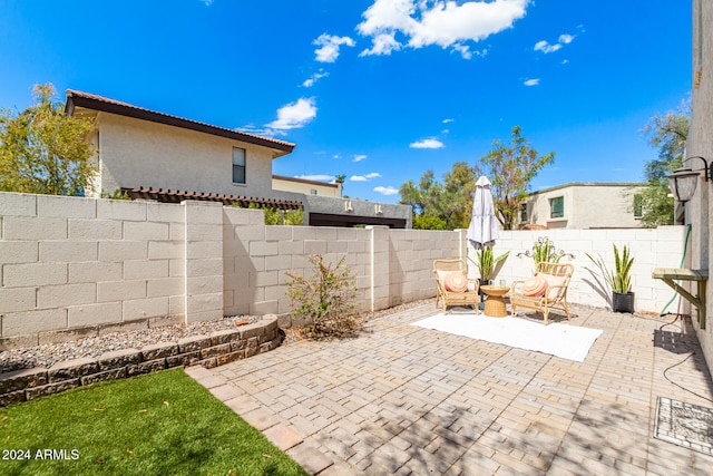 view of patio