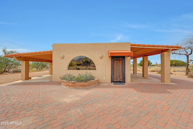 10239 N 125th St, Scottsdale, AZ 85259 - pueblo-style house featuring stucco siding