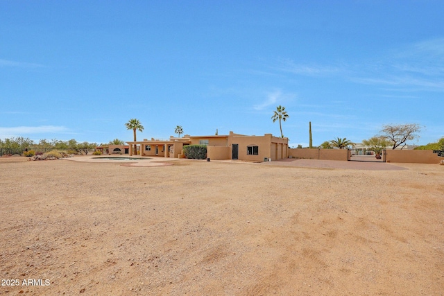 10239 N 125th St, Scottsdale, AZ 85259 - view of yard with fence and a swimming pool