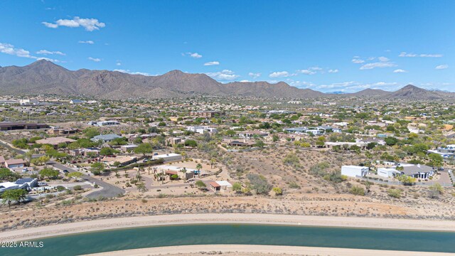10239 N 125th St, Scottsdale, AZ 85259 - aerial perspective of suburban area featuring mountains
