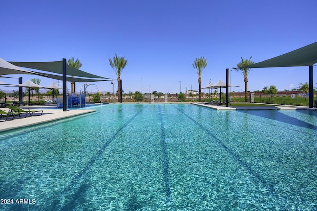 13259 N 145th Ln, Surprise, AZ 85379 - pool featuring fence and a patio