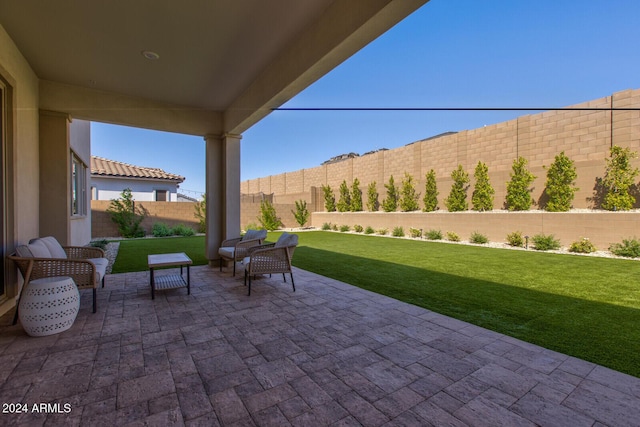 view of patio