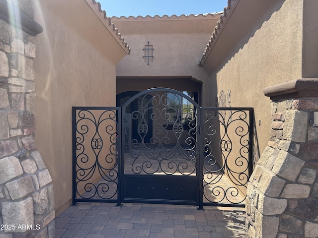 view of gate