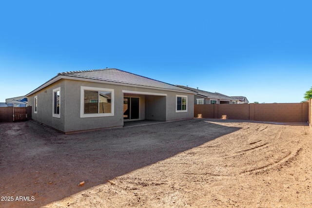 view of rear view of house