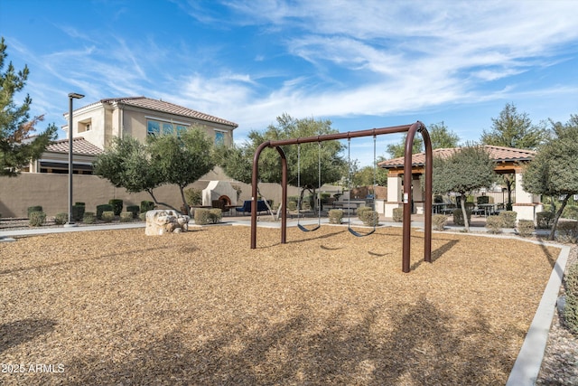 view of community play area