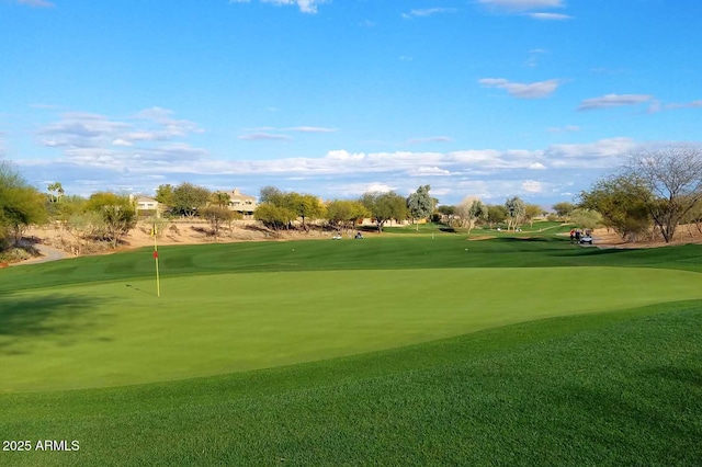 7601 E Indian Bend Rd Unit 1040, Scottsdale, AZ 85250 - view of home's community with a putting green and view of golf course