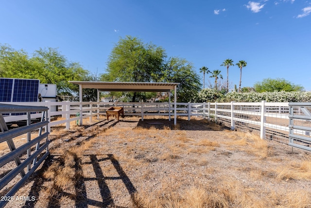 9998 W Prospector Dr, Queen Creek, AZ 85144 - view of yard with central AC