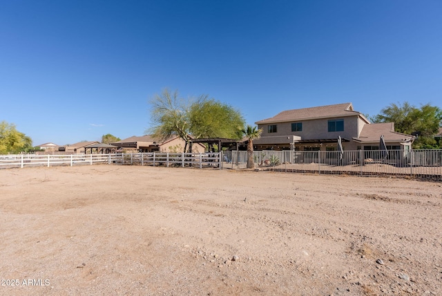9998 W Prospector Dr, Queen Creek, AZ 85144 - view of yard featuring fence