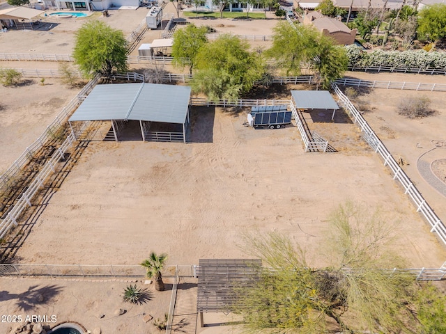 9998 W Prospector Dr, Queen Creek, AZ 85144 - drone / aerial view of a pool area