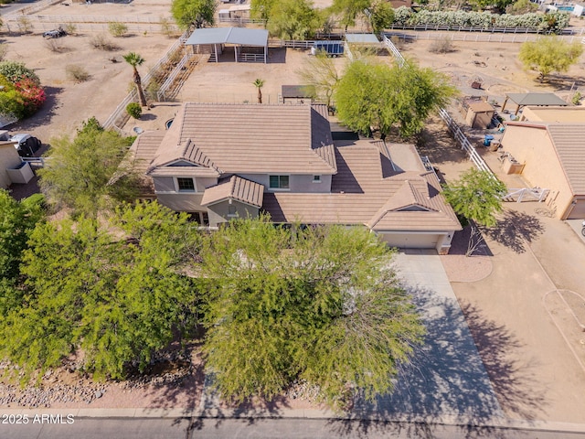 9998 W Prospector Dr, Queen Creek, AZ 85144 - aerial view of property and surrounding area