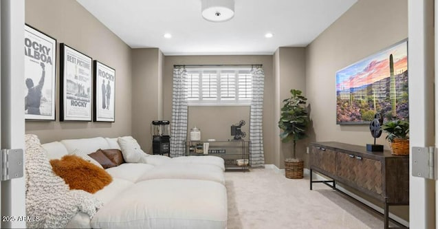2316 W Moody Trl, Phoenix, AZ 85041 - living area featuring carpet floors and baseboards