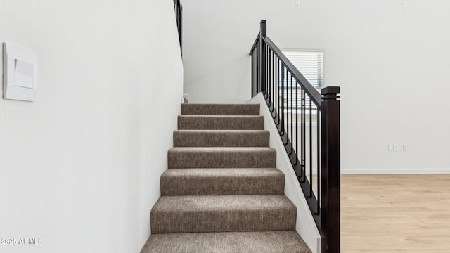 2316 W Moody Trl, Phoenix, AZ 85041 - stairs with wood finished floors