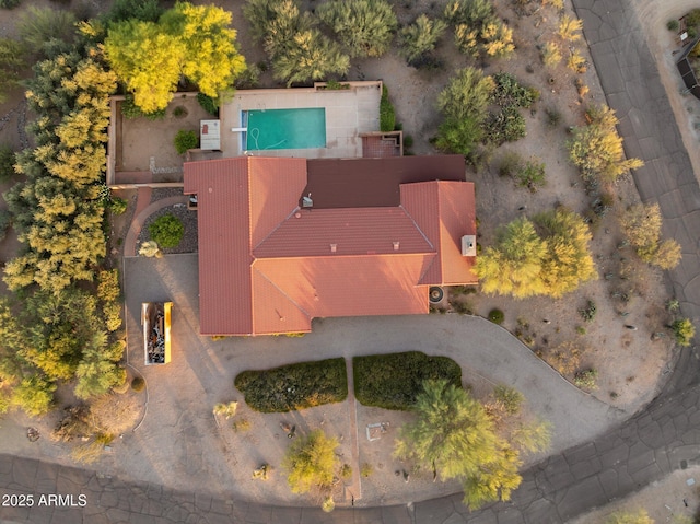 1503 N Thrasher Ln, Wickenburg, AZ 85390 - view from above of property with a pool area