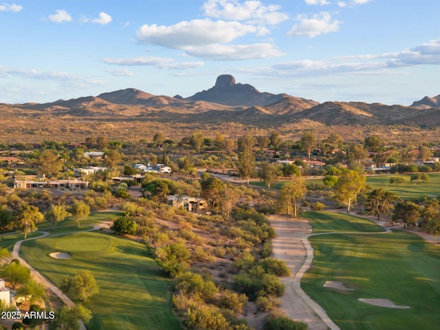 1503 N Thrasher Ln, Wickenburg, AZ 85390 - view of mountain backdrop featuring a local golf course