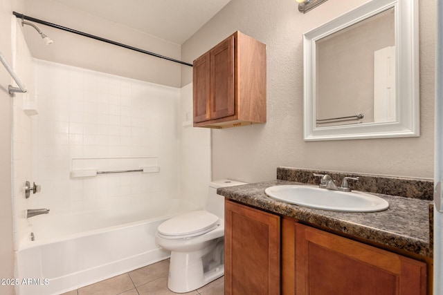 1331 W Baseline Rd Unit 167, Mesa, AZ 85202 - full bath with vanity, tile patterned floors, and shower / washtub combination