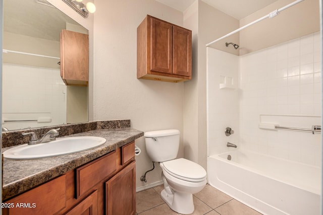 1331 W Baseline Rd Unit 167, Mesa, AZ 85202 - full bath with shower / tub combination, vanity, and tile patterned flooring