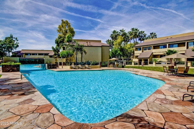 1331 W Baseline Rd Unit 167, Mesa, AZ 85202 - community pool featuring a patio area