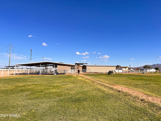 view of yard