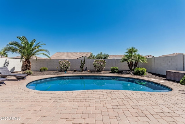16747 W Berkeley Rd, Goodyear, AZ 85395 - view of pool featuring a fenced backyard and a patio