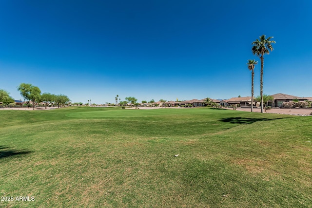 16747 W Berkeley Rd, Goodyear, AZ 85395 - view of green lawn with a residential view and view of golf course