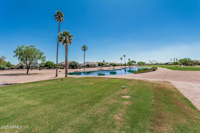 16747 W Berkeley Rd, Goodyear, AZ 85395 - swimming pool with a lawn and a water view