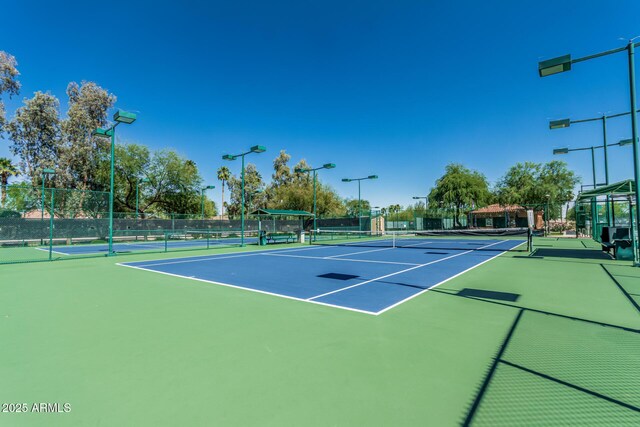 16747 W Berkeley Rd, Goodyear, AZ 85395 - view of tennis court featuring fence